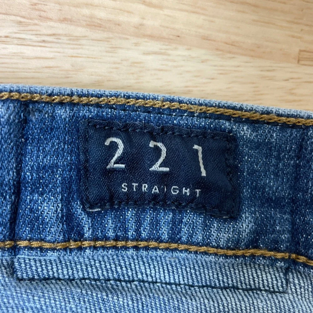 Lucky Brand 221 Straight Leg Jeans Mens 40x32 Blue Medium Wash‎ Denim Pants
